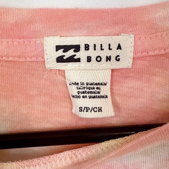 NWT BILLABONG Sun and Sea Paradise Tie Dye Short Sleeve Tee - Small - Picture 3 of 8